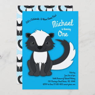 Convites Garotos bonitos, primeiro aniversario de festas de