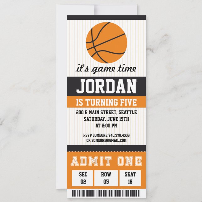 Convites Garotos de Festa de aniversário de Aniversário de  (Frente)