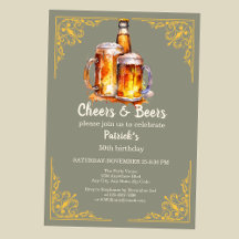 Garrafa de vidro de cervejas 50º aniversário