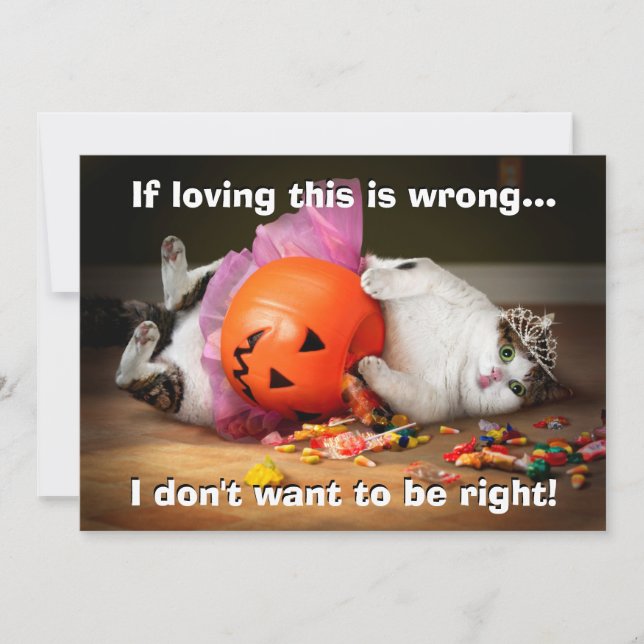 Convites Gata Princesa Com Balde de Doce (Frente)