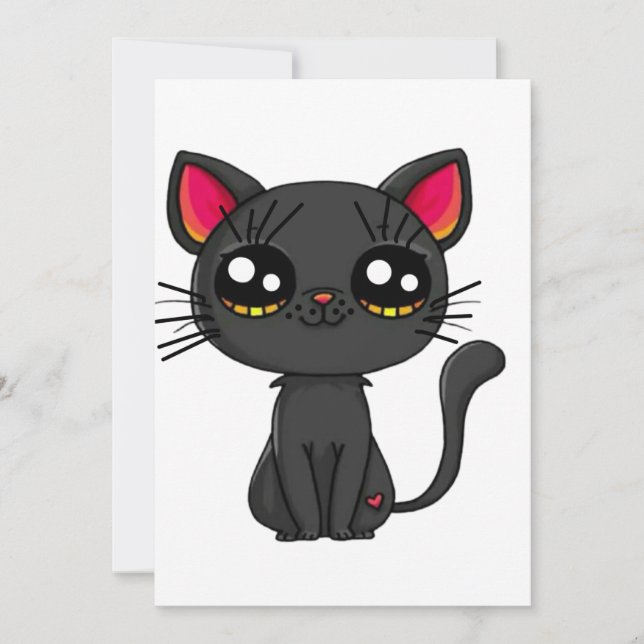 Convites Gato (Frente)