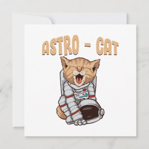 Convites Gato Astro