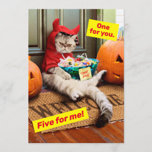 Convites Gato do Diabo Cranky