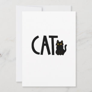 Convites Gato Preto