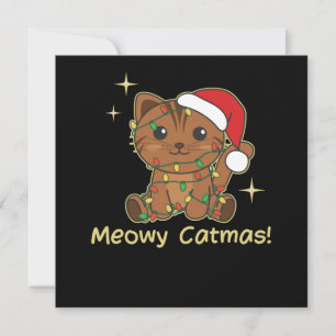 Convites Gatos de Natal Gatos Gatos Gafanhotos Gatos Felino