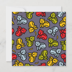 Convites Gatos e bananas