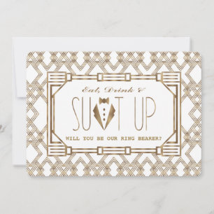 Convites Gatsby, Excelente, VOCÊ SERÁ MEU BEARER