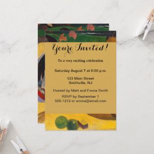 Convites Gauguin French Polynesia Tahiti Women Painting