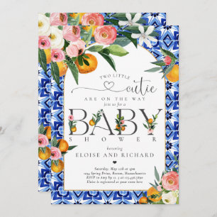 Convites Gêmeos Duas Pequenas Cutias No Caminho Do Chá de f