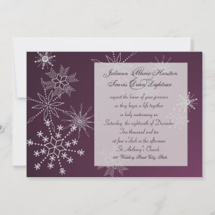 Convites Gems/ Casamento em Floco de Neve