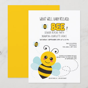 Convites Gênero Bonito Revela O Que Será Chá de fraldas 