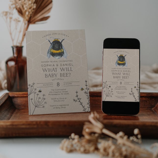 Convites Gênero Revela O Que O Bebê Será Chá de fraldas (Criador carregado)