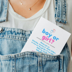 Convites Gênero Revele    BebêConvite