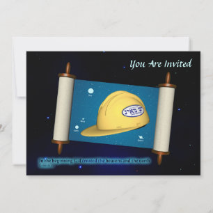 Convites Gênesis 1:1 - Construção