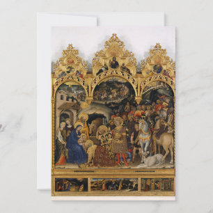 Convites Gentile da Fabriano - Adoração dos Magi