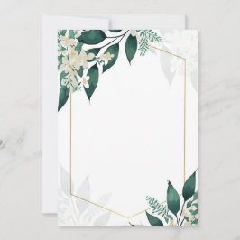 Convites Geometric and Flowers