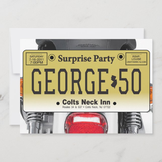 Convites george50 (Frente)