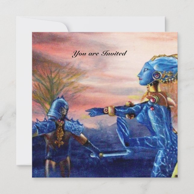 Convites GEORGE DE santos E DRAGÃO DE ALIENÍGENA (Frente)