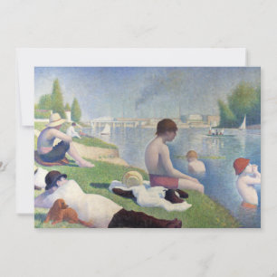 Convites Georges Seurat - Banhistas em Asnieres