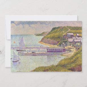 Convites Georges Seurat - Port-en-Bessin na Maré Alta