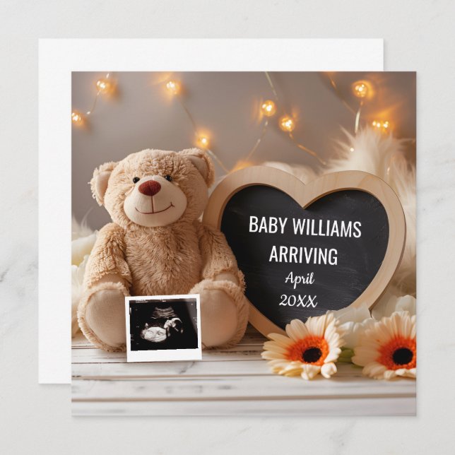 Convites Gerberas Baby Anunciam Mídia Social (Frente/Verso)