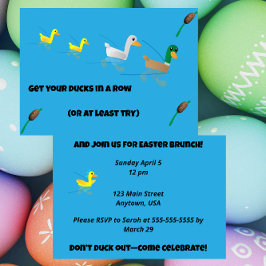 Convites Get your Ducks in a Row for Brunch