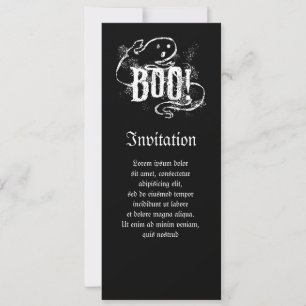 Convites Ghost Boo