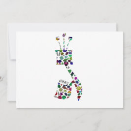 Convites Gimmel - Letra hebraica