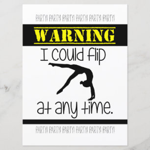 Convites Ginástica eu poderia lançar a qualquer hora o