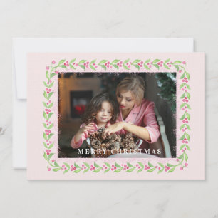 Convites Ginger Jar & Christmas Berries Crest Monograma