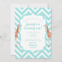 Girafa em zigzag chevron.