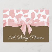 Girafa Spots e Chá de fraldas Rosa