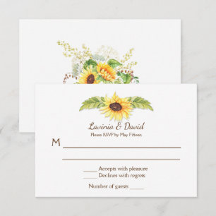 Convites Girassóis Aquarela Rústica Crânio de Chifre Longo 