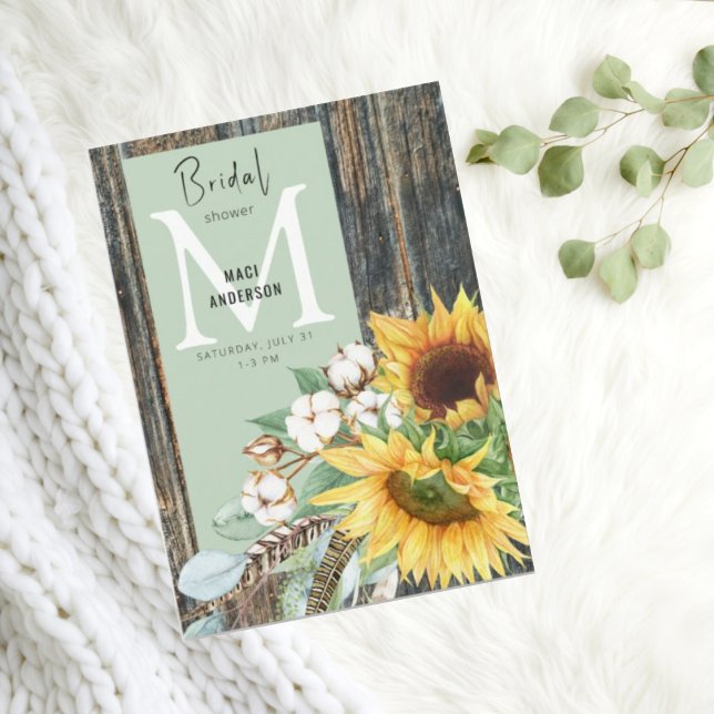 Convites Girassóis em Chá de panela de Sábio Russo de Madei (Criador carregado)