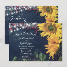 Convites Girassóis Russos, Chata, Luzes Salvem Nosso Encont