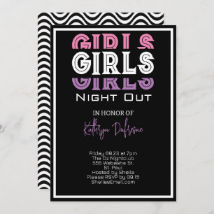 Convites Girls Night Personalizado
