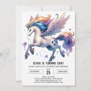 Convites Girly Online Horse Birthday