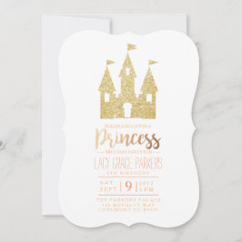 Convites Girly Princess Birthday | Parte interessada