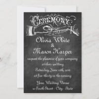 Giz de Cerimônia de Casamento vintage