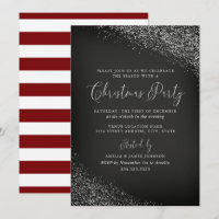 Giz Quadro Preto Branco Vermelho Neve Natal