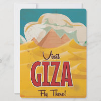 Giza, Viagens vintage egípcia