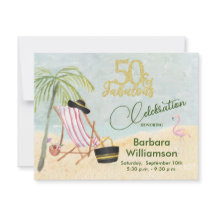 Glam 50 e Fabulosa festa de cena de praia