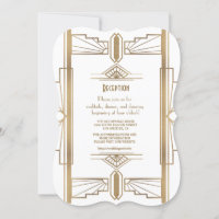 Glam Branco Recepção Great Gatsby anos 20