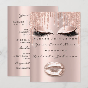Convites Glitter 16º Drips Glitter Bridal Makeup