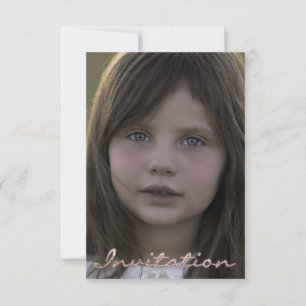 Convites Glitter Dourado Rosa de Festa de aniversário de de