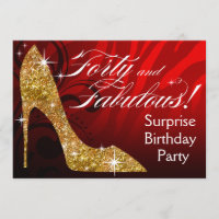 Glitter Stiletto Zebra 30 e Terno de aniversário m