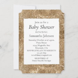 Convites Glitz Glitter Giraffe Impressão