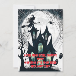 Convites Glowing Windows Haunted House