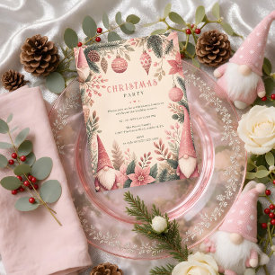 Convites Gnomo de Natal Botânico Caprichoso Almoço TMF26