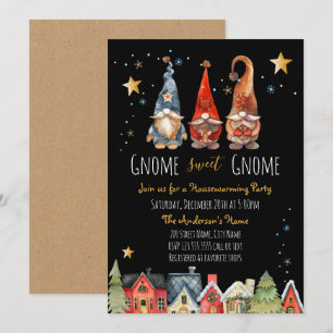 Convites Gnomo Sweet Gnomo, Partido do Aquecimento Doméstic